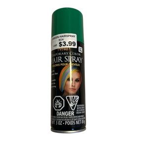 Green Temporary Hair Color Spray